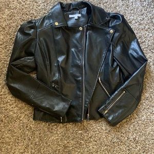 Faux Leather Jacket